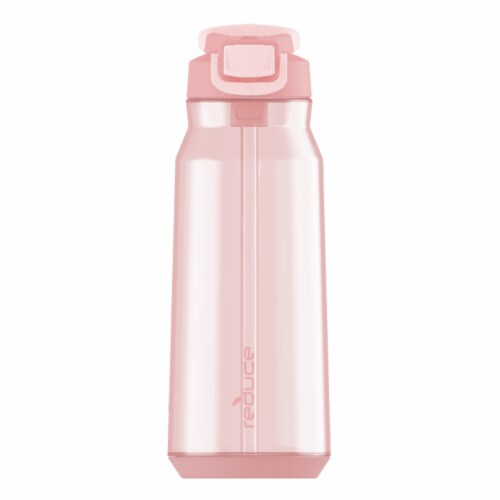 Reduce® Light Pink Hydrate Water Bottle Perspective: front