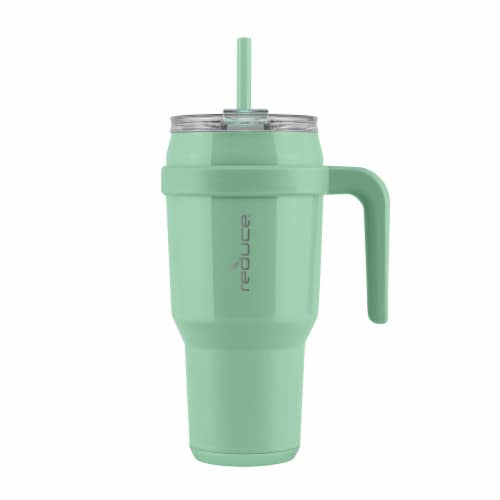 Refresh Green 40oz Insulated Cup With Handle