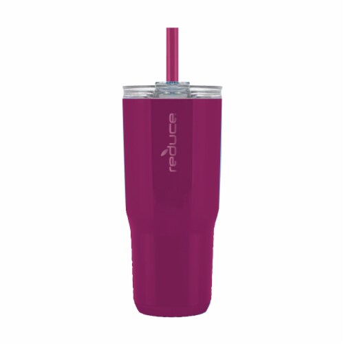 Reduce Sangria Purple Tumbler Perspective: front