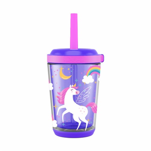 Reduce® Cartwheel Purple Unicorn Tumbler Perspective: front