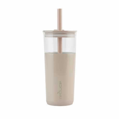 Reduce® Aspen 20oz Sand Glass Tumbler Perspective: front