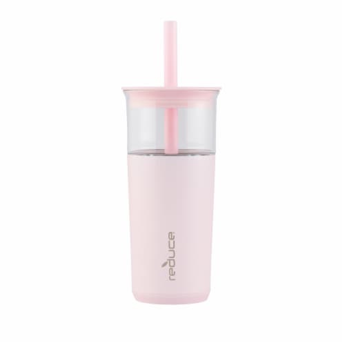 Reduce® Glass Tumbler - Pink Perspective: front