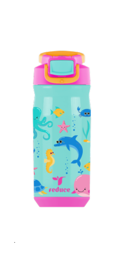 Reduce Hydrate Pro Ocean Friends Bottle Perspective: front