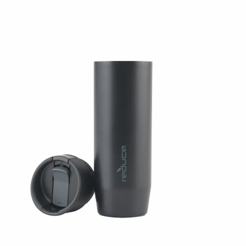 Reduce® Togl Travel Tumbler - Black Perspective: front