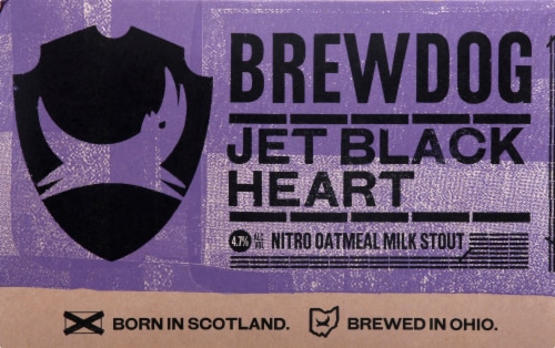 BrewDog Nitro Oatmeal Milk Stout Perspective: front