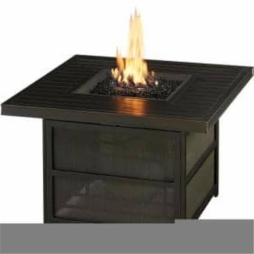 Upland 30” Slat Top Gas Fire Pit Table