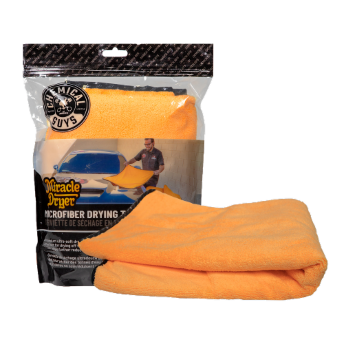 Chemical Guys Miracle Dryer Microfiber Drying Towel Perspective: front