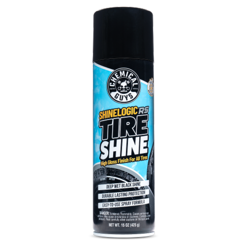 Chemical Guys Shine Logic Tire Spray Aerosol Perspective: front