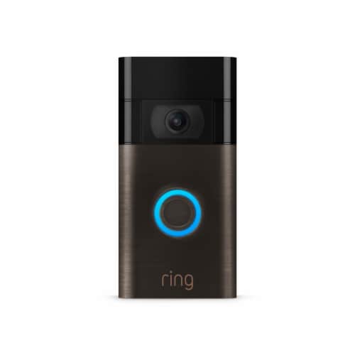 Ring HD Video Doorbell - Venetian Bronze Perspective: front