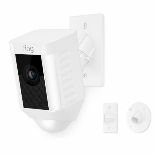 Ring™ Spotlight Camera Mount Security Camera - White Perspective: front
