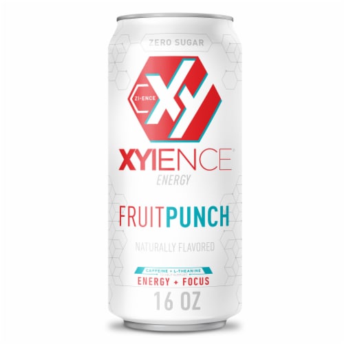 Xyience Fruit Punch Energy Drink Perspective: front