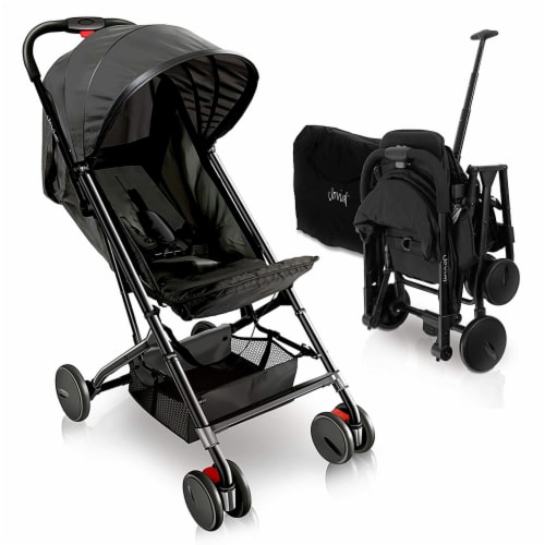 Jovial Portable Folding Lightweight Compact Baby Stroller with Travel Bag Black 1 Piece Kroger