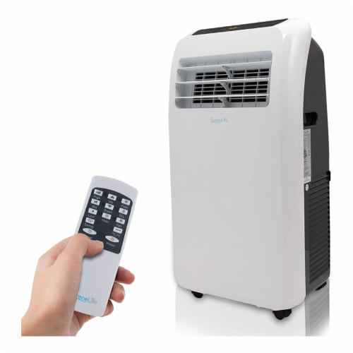 SereneLife SLACHT108 Portable Air Conditioner Compact Home AC Cooling Unit  with Built-in Dehumidifier & Fan Modes, Quiet Operation, Includes Window  Mount Kit, 10,000 BTU + HEAT, White : Home & Kitchen