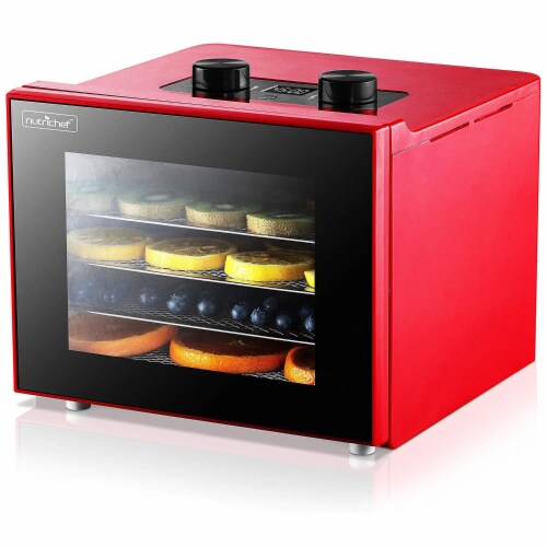 Nutrichef NCDH4S Premium Food Dehydrator Machine Perspective: front