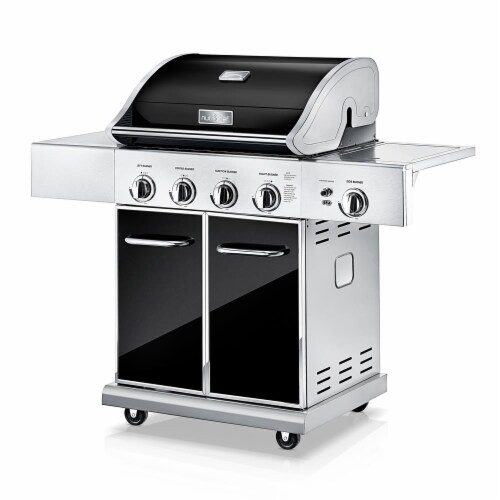 Nutrichef 5 Burner Propane Gas Grill Black 1 Kroger