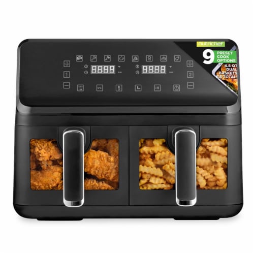 Nutrichef 4.4Qt Dual Basket Air Fryer 1 Mariano s