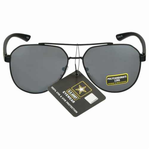 U.S. Army Eyewear Polycarbonate Lens Aviator Sunglasses, 1 ct - Harris  Teeter