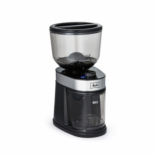 Melitta Coffee Bean Flat Burr Grinder Perspective: front