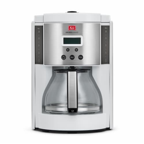Melitta Drip Coffee Maker with Glass Carafe Perspective: front