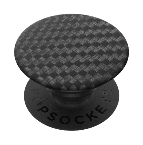 PopSockets - PopGrip - Carbonite Weave Perspective: front