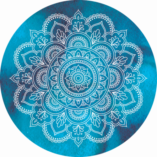 PopSockets Swappable PopGrip - Jewel Chakra Perspective: front
