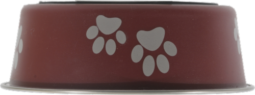 Loving Pets Small Merlot Bella Bowl Perspective: front