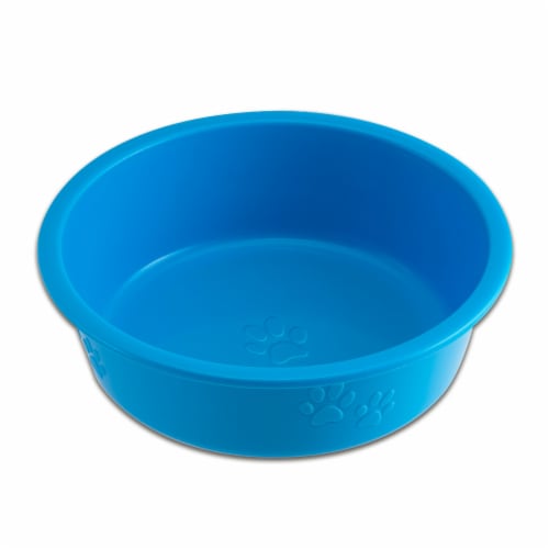 Dolce Luminoso Medium Pet Bowl - Blue Perspective: front
