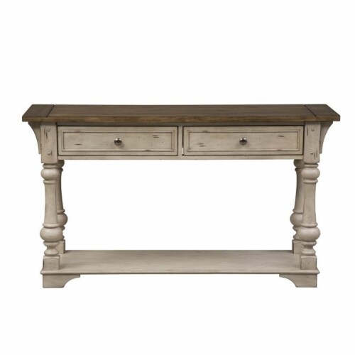 Morgan Creek White Sofa Table 1 Harris Teeter