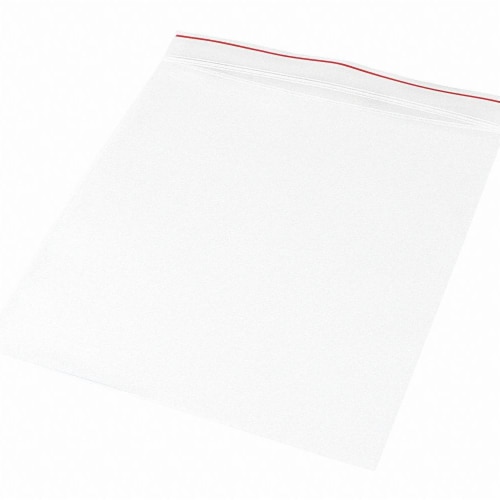 Minigrip Reclosable Poly Bag,Zip Seal,PK1000 MGRL2P0808 Perspective: front