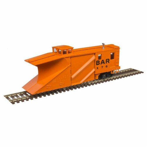 Atlas ATL50005132 N Russell Snow Plow Bangor & Aroostook X76 Model Train Perspective: front