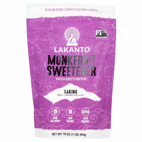 Organic Classic Monkfruit and Erythritol Sweetener - White Sugar Replacement