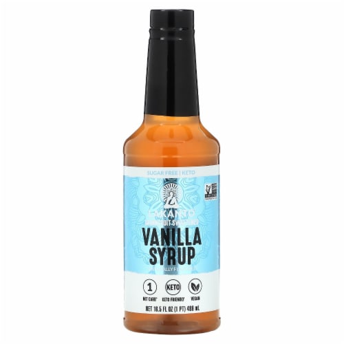 Lakanto French Vanilla Simple Syrup Perspective: front