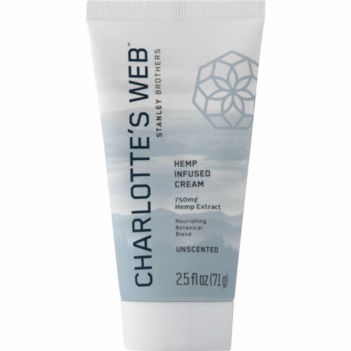 Charlotte's Web Unscented Hemp Infused Cream AVAILABILITY LIMITED TO PHARMACY HOURS Perspective: front