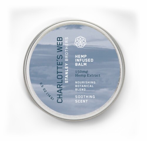 Charlotte's Web Soothing Scent Hemp Infused Balm Perspective: front