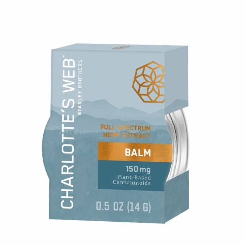 Charlotte's Web™ Full Spectrum Hemp Extract Balm 150mg Perspective: front