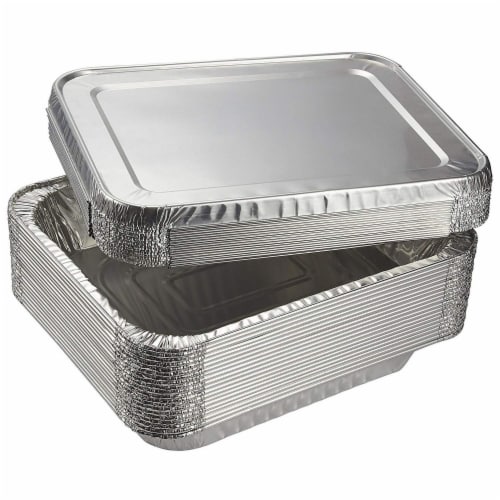 1/2-Size Medium Deep Steam Table Tray Aluminum Foil Pan Aluminium