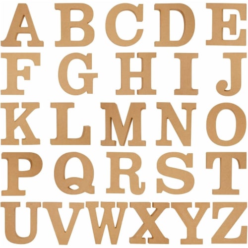 Buy Wooden Alphabet Letters Craft, Fall is Coming Font