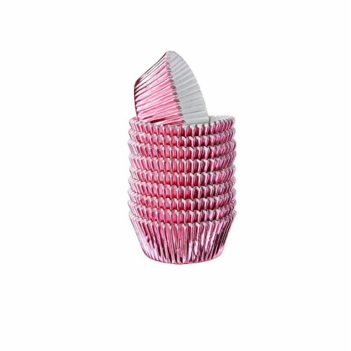 Pink Foil Cupcake Liners, Baking Cups (2 x 1 In, 200-Pack), Pack - Kroger