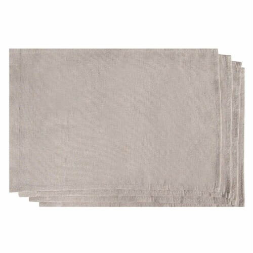 Blank Burlap Garden Flag, Rustic Outdoor Yard Sign (11 x 17 in, 4 pack) Perspective: front