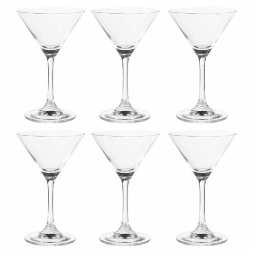 6 oz. Clear Plastic Martini Glasses (192 Glasses), 192 Glasses - Fred Meyer