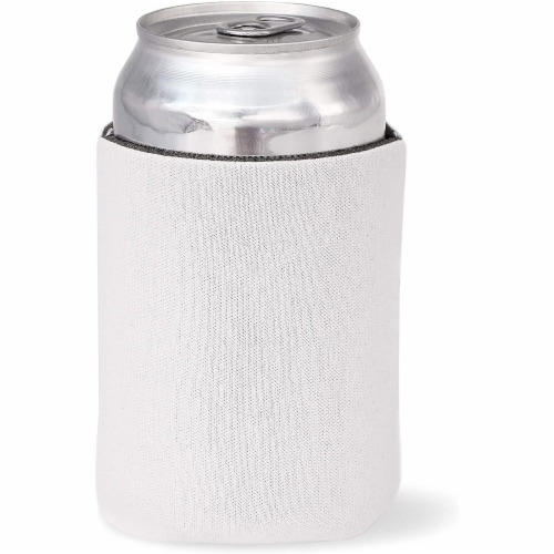 White Car Beer Insulator