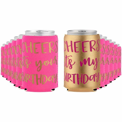 Pink can cooler sales