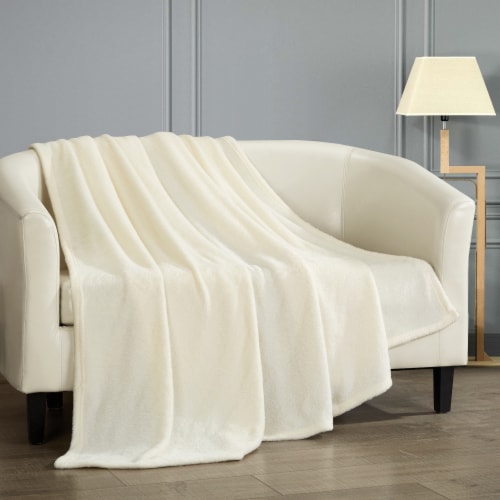 Chic Home Kaeden Throw Blanket Cozy Super Soft Ultra Plush Micro Mink Fleece Decorative Desig 1 unit Smith s Food and Drug