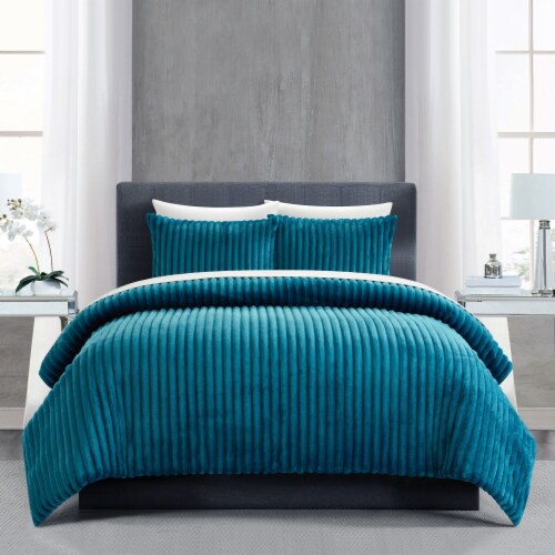 Teal comforter discount