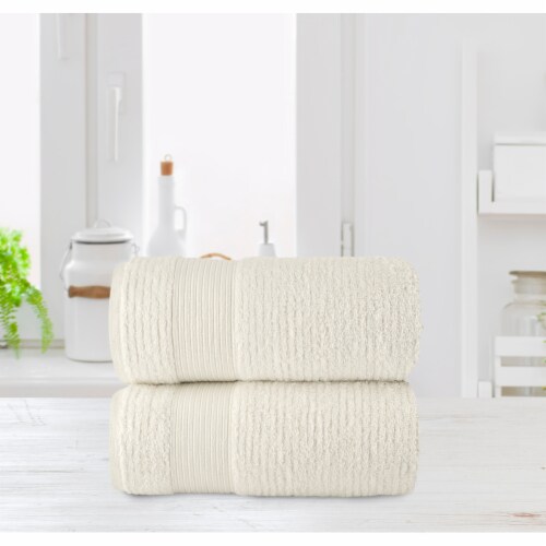 Chic Home Luxurious 2-Piece 100% Pure Turkish Cotton Bath Sheet Towels, 34  x68 , Jacquard, 1 unit - Fry's Food Stores