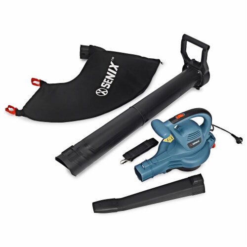 SENIX BLVE12 M 12 Amp Corded Electric 3 in 1 Leaf Blower Vacuum
