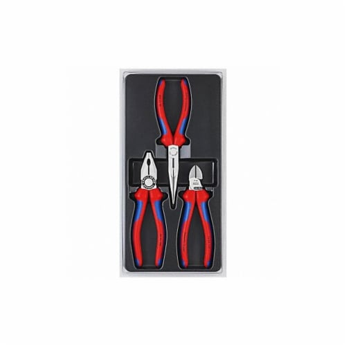 Knipex Plier Set,Dipped,3 Pcs 00 20 11, 1 - King Soopers