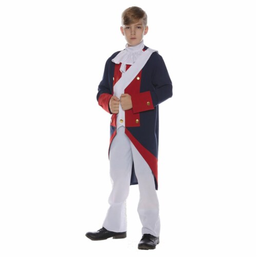 Morris Costumes UR25719LG Revolutionary Soldier Child Costume, Large 12-14 Perspective: front