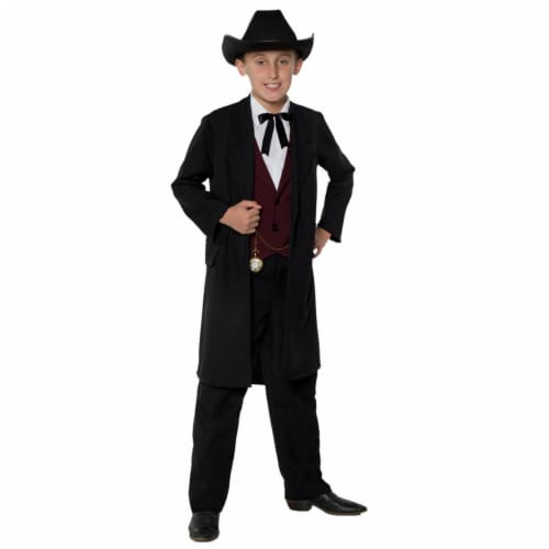 Morris Costumes UR27575LG Gambler Child Costume, Large 10-12 Perspective: front