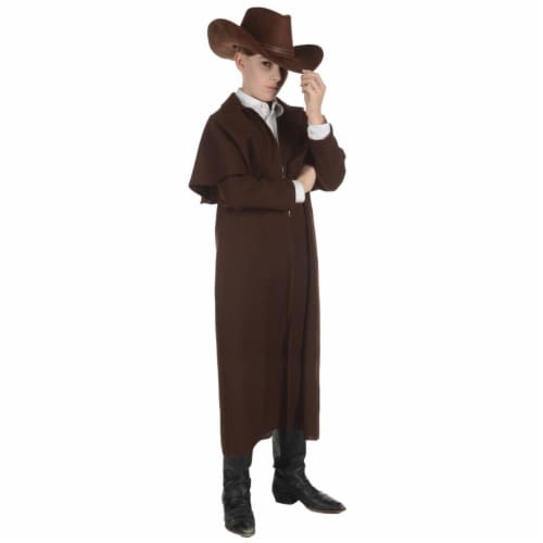Morris Costumes Wild West Duster Child Coat Size 6 8 Costume ONE SIZE Mariano s